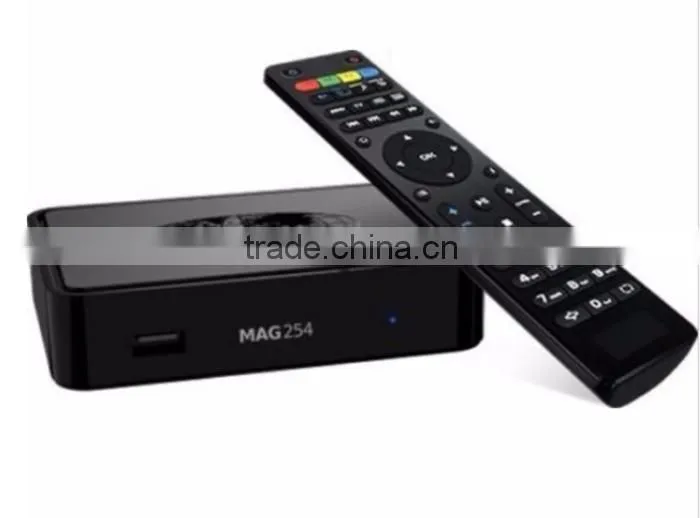 MAG 254 Linux Iptv Set Top Box European IPTV Account QHDTV MAG250 MAG254 ip tv box linux wifi USB Adapter MAG-260 MAG 254