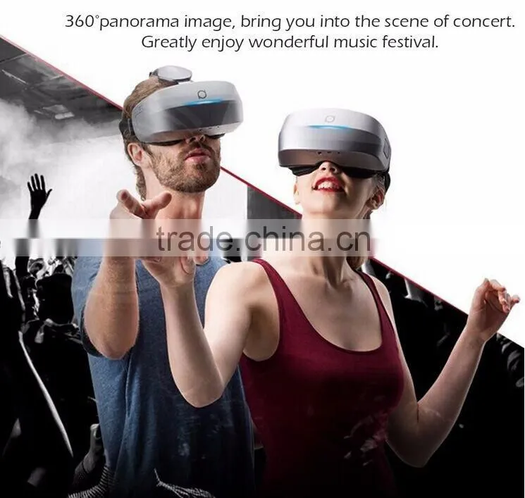 Wholesale Deepoon M2 High resolution 9D vr 2560 x 1440 All-in-one virtual glasses for WIFI and Bluetooth Connected vr headset