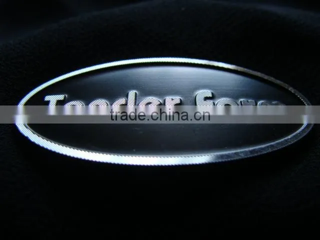 High quality custom metal logo labels