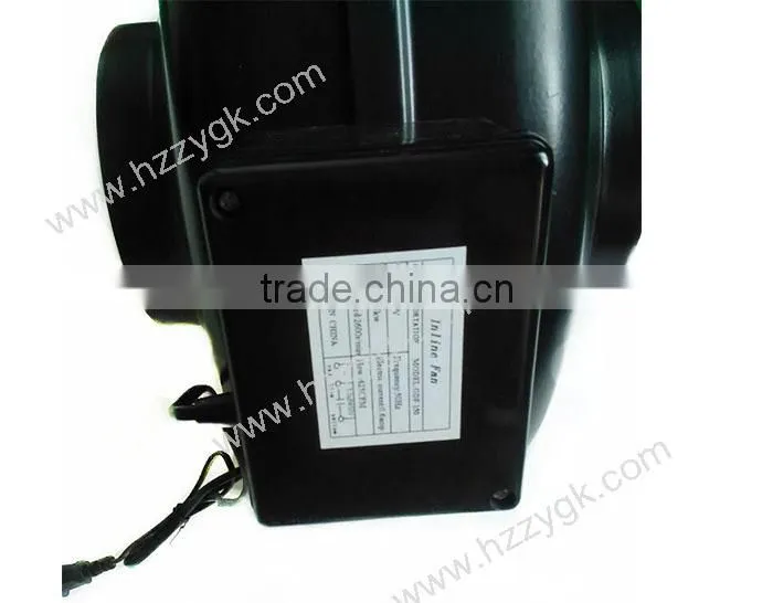 Heavy-duty metal casing centrifugal pipe fan / ventilation duct fan