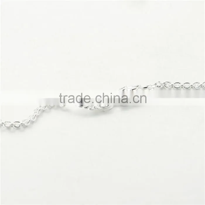 Silver Bracelet Wholesale Factory Price Angel Wing Bracelet BR002-21