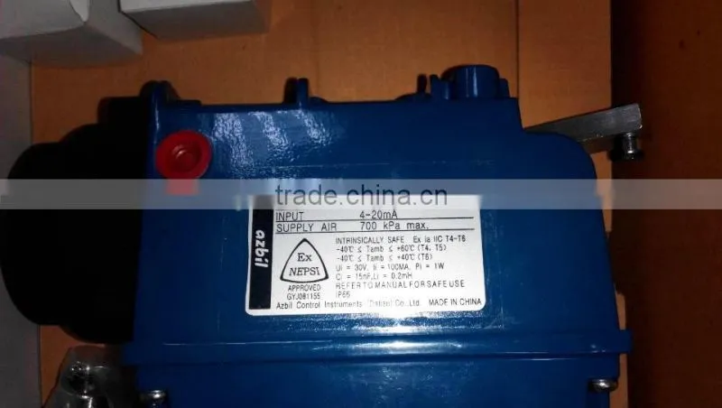 YAMATAKE azbil SVP3000 Alphaplus Smart Valve Positioner Model AVP100 and AVP102