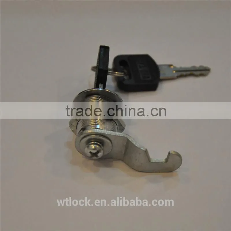 20mm cam lock zinc alloy stainless steel cover furniture lock for cabinet wardrobe
