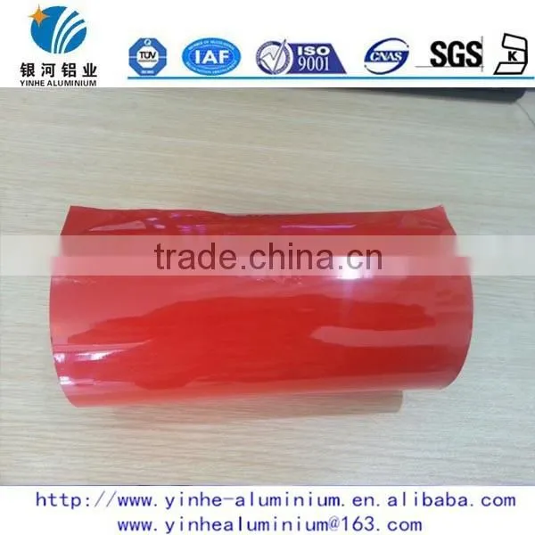 Pro-coated aluminum coil with two colors coated on both side for decoration indoor