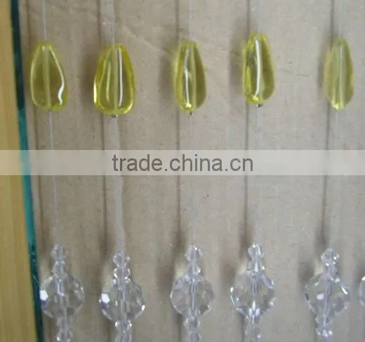 Crystal bead curtains for room decoration