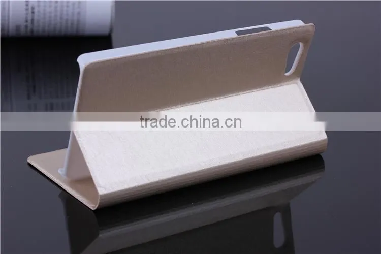 2015 Hot New product phone cases Leather flip cover case for OPPO R8007