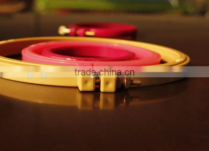 2016 fashion accessory for DIY kit plastic embroidery hoop