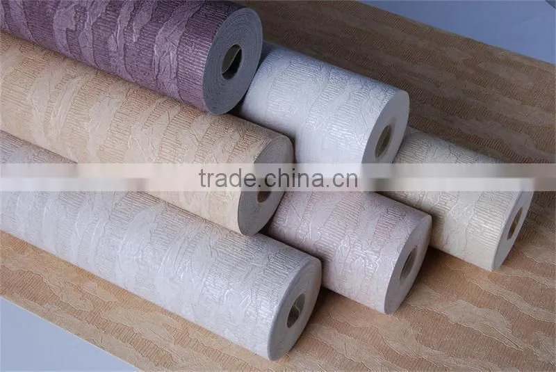 Best selling interior decoration korean wallpaper with big flower