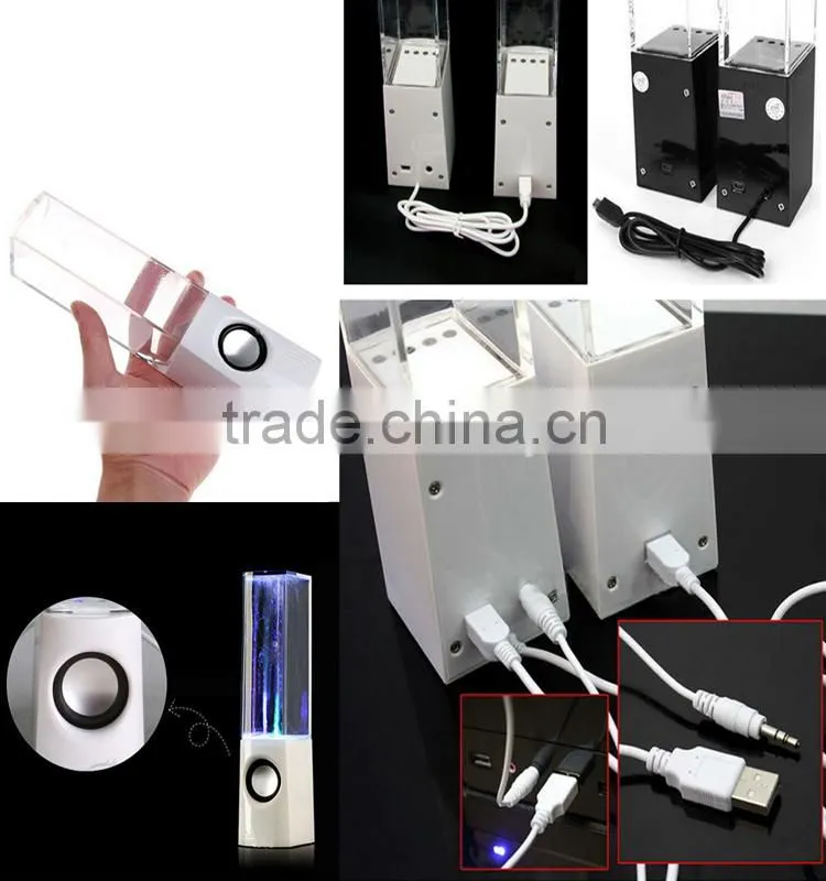 2015 popular fashion water dancing speaker for desk from China manufacturer with cheaper price