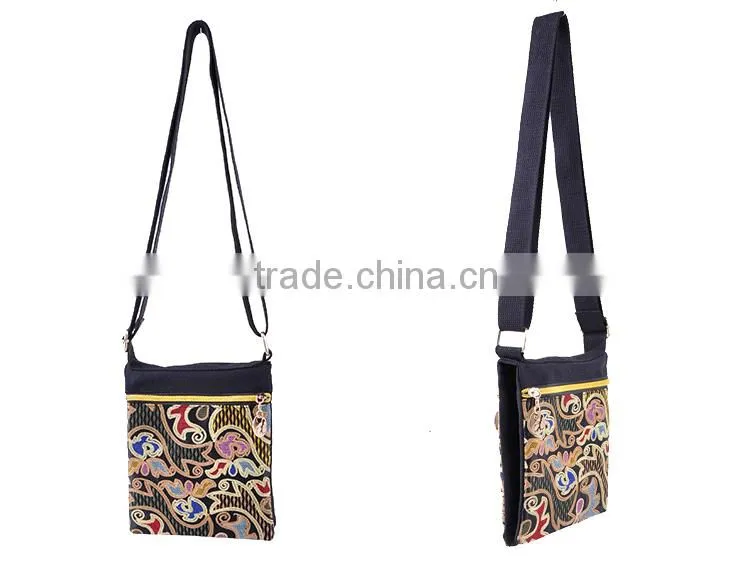 2016 new design canvas messenger bag for wholesale unisex casual messenger bags for men