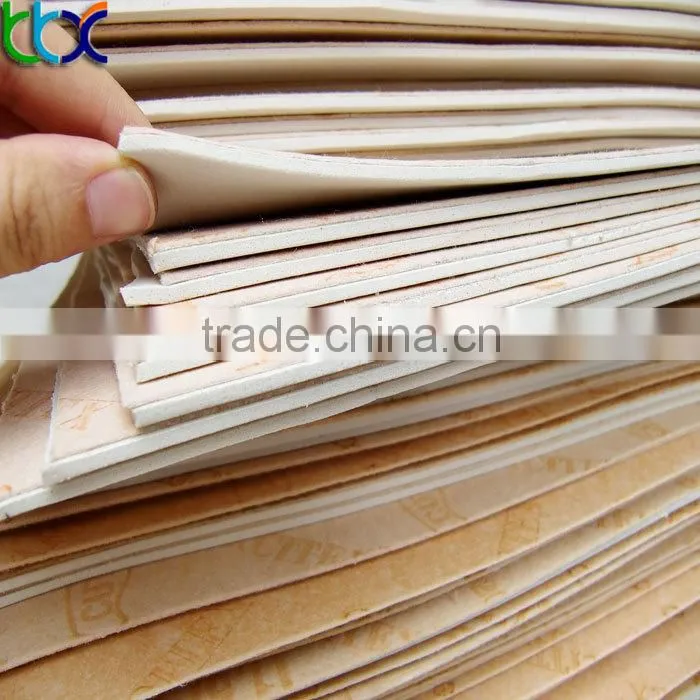 Hot selling fiber cement board non woven fiber insole board laminated with EVA foam sheet for basketball shoes