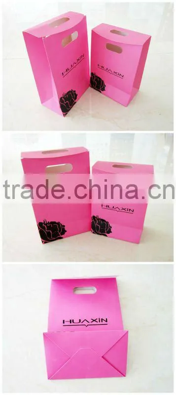 2015 Hottest Paper Gift Bag/Pape Bag with Self Adhesive/Christmas Gift Bag