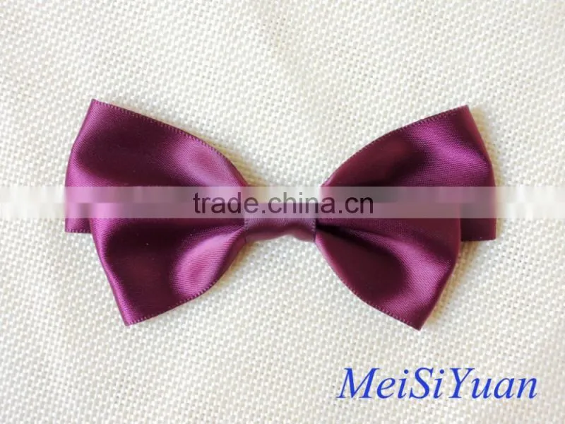 5 inch women double ribbon bow gilrs hair clip satin ribbon bow girl's hairpins headwear accessories
