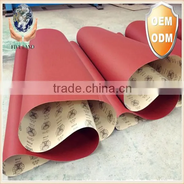 Good quality aluminium oxide grit sandpaper for metal polishing