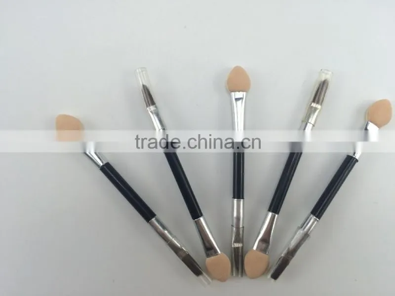 Plastic Handle&goat hair Eyeshadow Sponge Brush Applicator with Free Samples