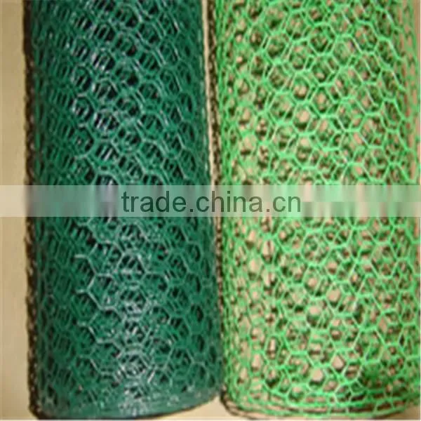 low carbon steel hexagonal wire mesh and pvc hexagonal wire mesh