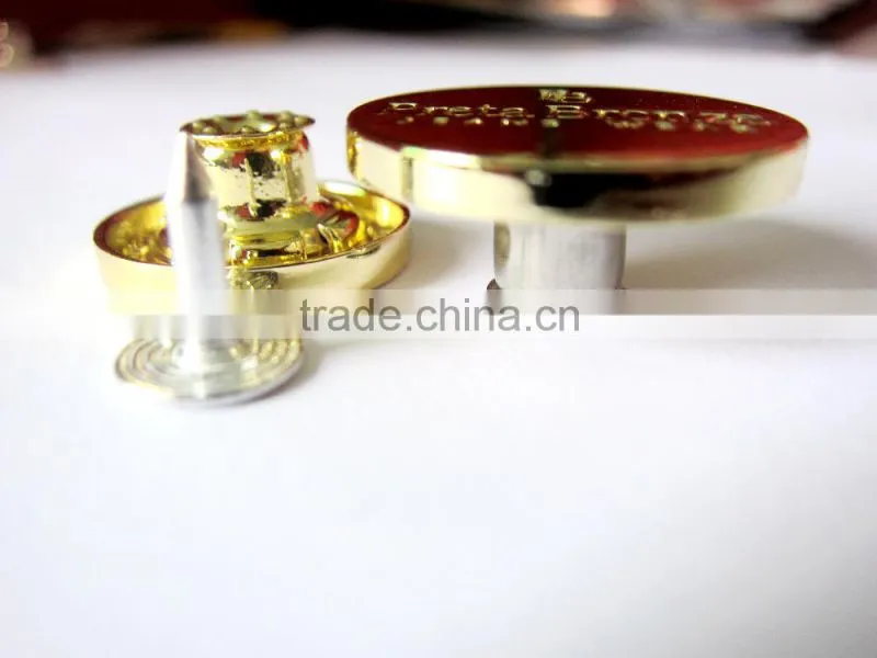 Fancy Zinc alloy jeans buttons