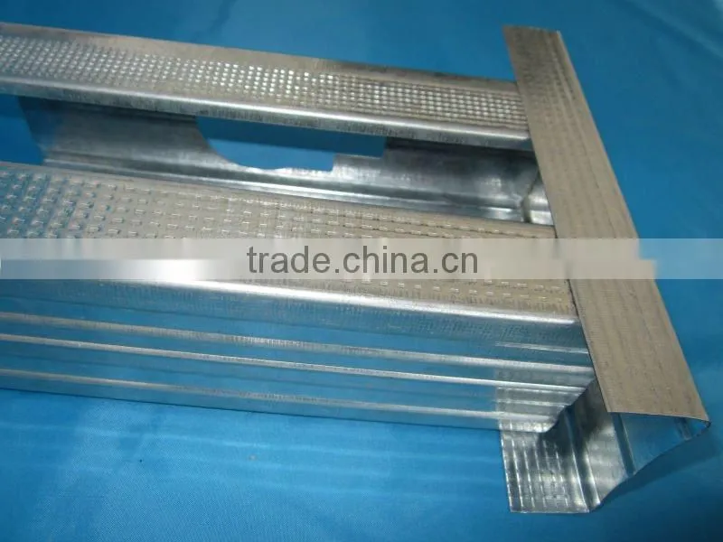 Good sell building material/gi stud track channel /metal steel framing with factory price.