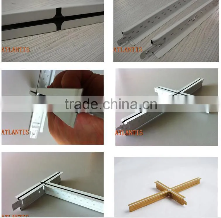Hot sell good price ceilings/metal ceiling rail /fasle ceiling for ceiling system.