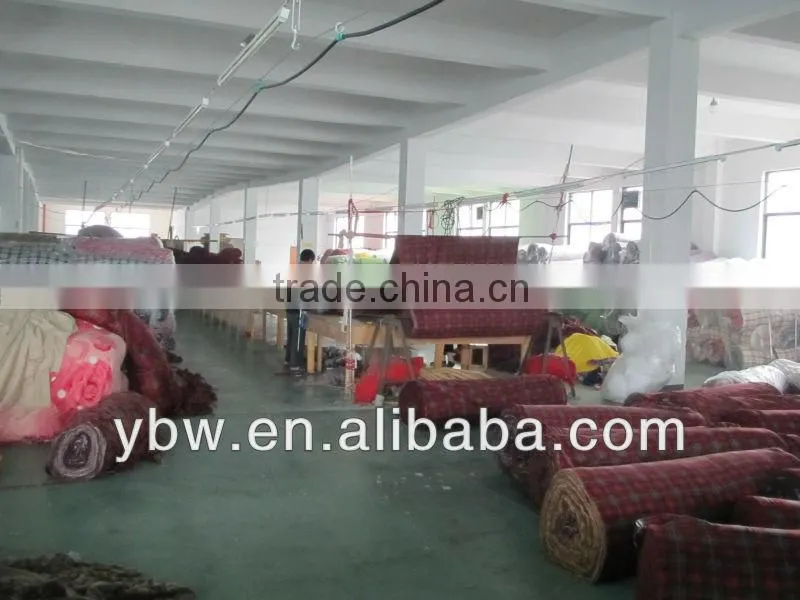 Dot printed brushed fabric bed sheet end product