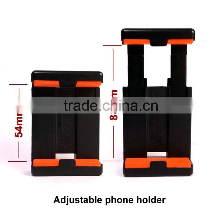Telescopic Selfie Pole W/ Detachable Wireless Shutter Release & Clip Mount Holder For iPhone Andrpid Phones