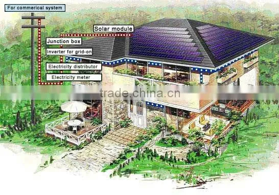 monocrystalline solar panel 100w 200w 300w