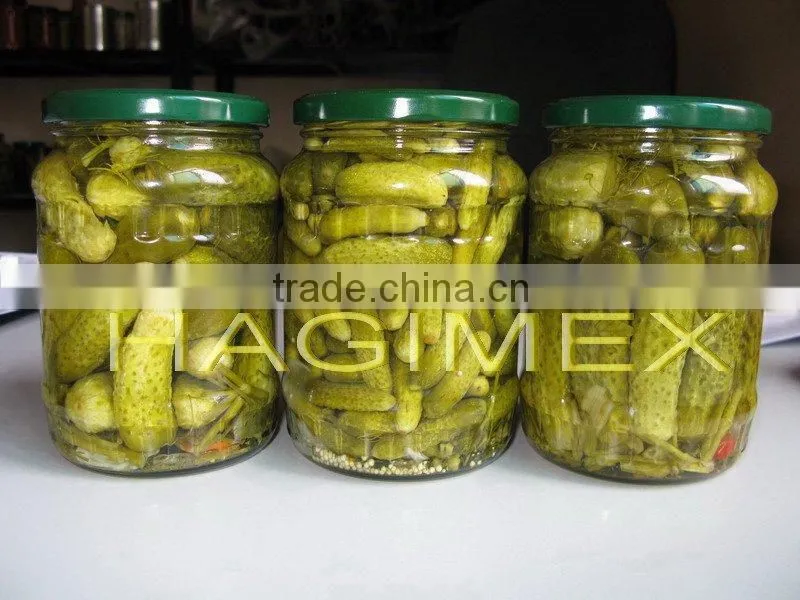Best selling Vietnam natural fresh Pickled Cucumbers in jar & gherkins in bulk