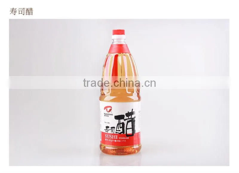 Top grade fermented 1000ml sushi vinegar with good taste