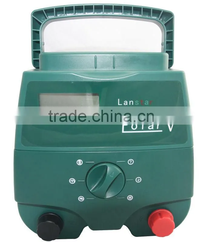 Lanstar solar powered farm electric fence energizer/ energiser forest fence products
