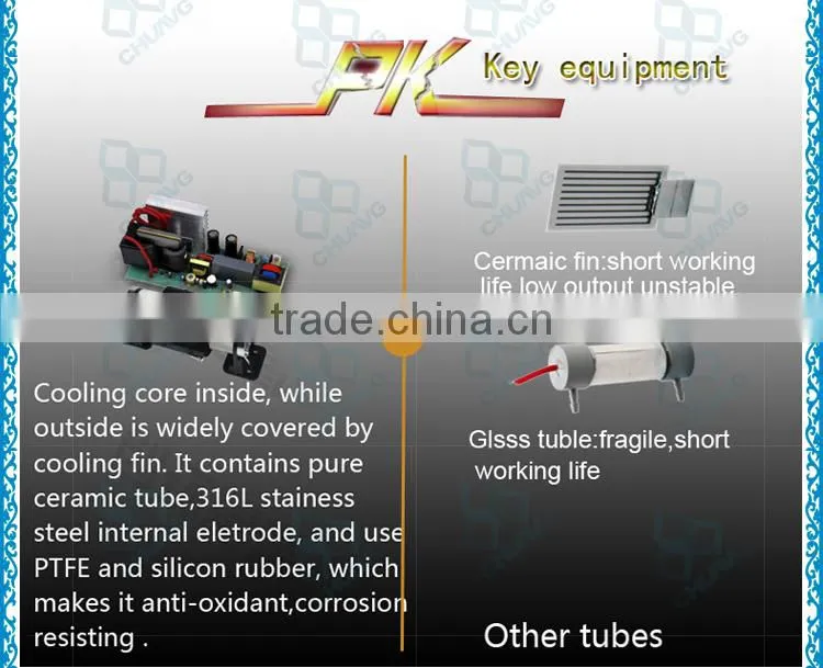 Direct manufactural 3g 5g 6g 7g desktop ozone therapy equipment