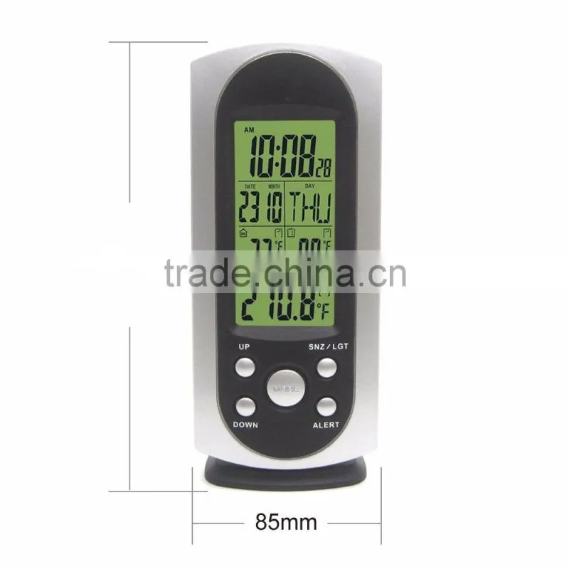 Professional Digital Weather Station With RCC radio control clock 3 Transmitters