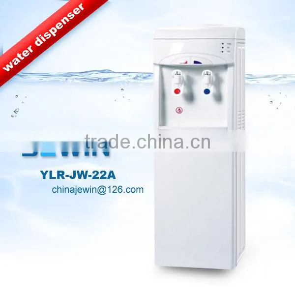 Free stand hot cold water cooler compressor cooling