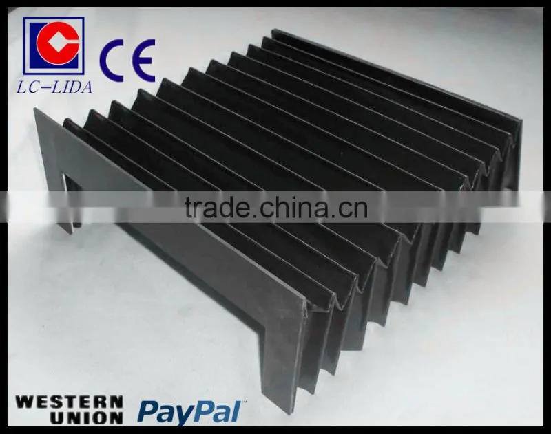 Flexible accordion cnc machine telescopic covers