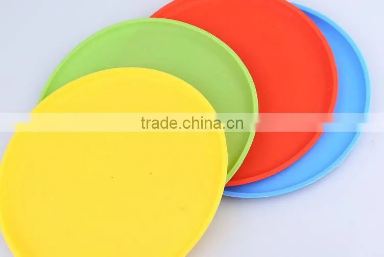 colorful pet frisbee,rubber pet frisbee