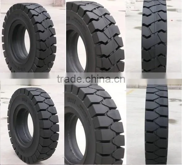 High quality forklift solid tire, solid wheel