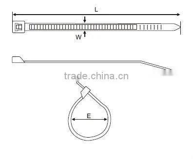Self -locking Nylon Cable Ties