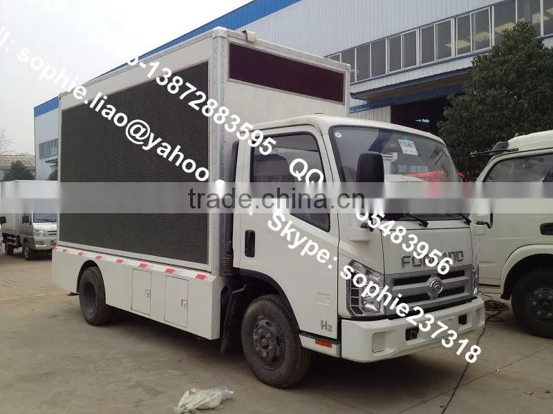 transparent led display truck,mobile display trucks,led mobile truck for sale