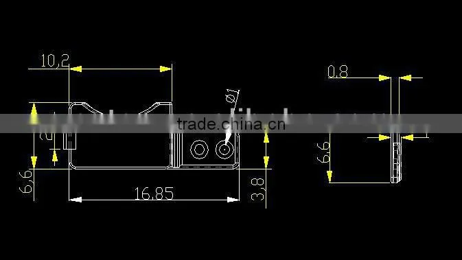 Customized TPU Plastic Injection Part for Mobile Phone