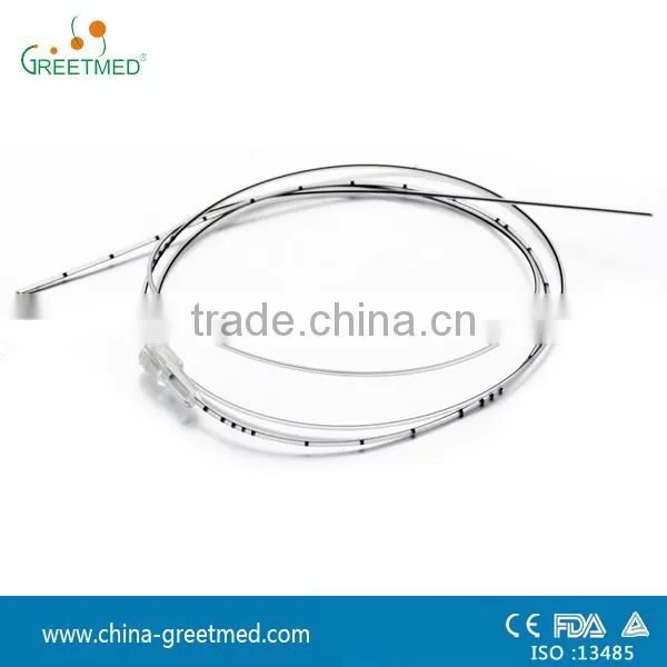 disposable medical sterile epidural needle with catheter and luer lock