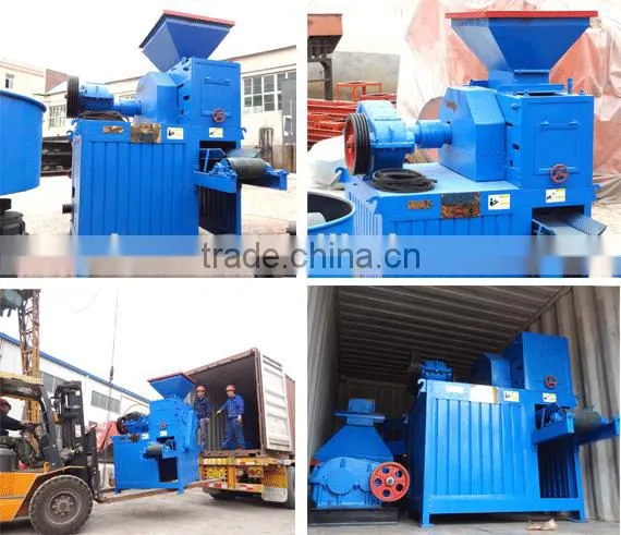 Environmental soil briquette machine