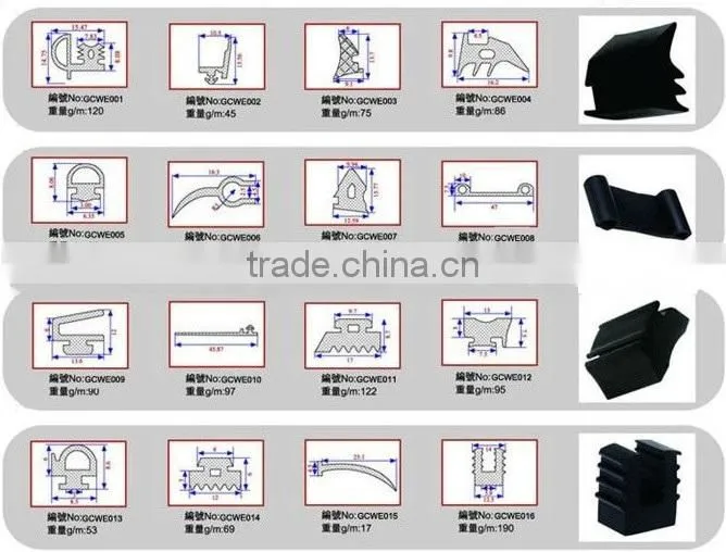 best sale steaming cabinets rubber seal strips