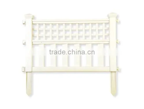 factory price golden plastic split rail fence