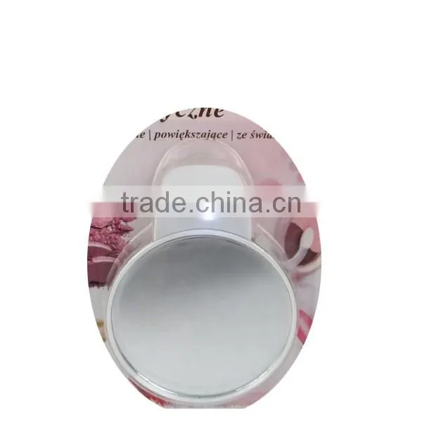 Make up ligh magnification mirror with rubber sucker