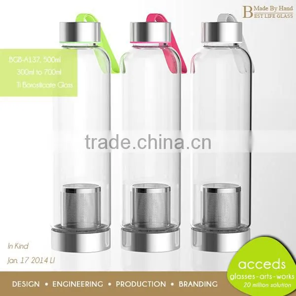 High Quality Heat Resistant Water Bottle Tea Strainer
