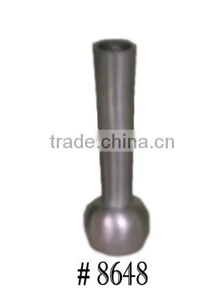 Home Trends Aluminum Metal Candle Holder
