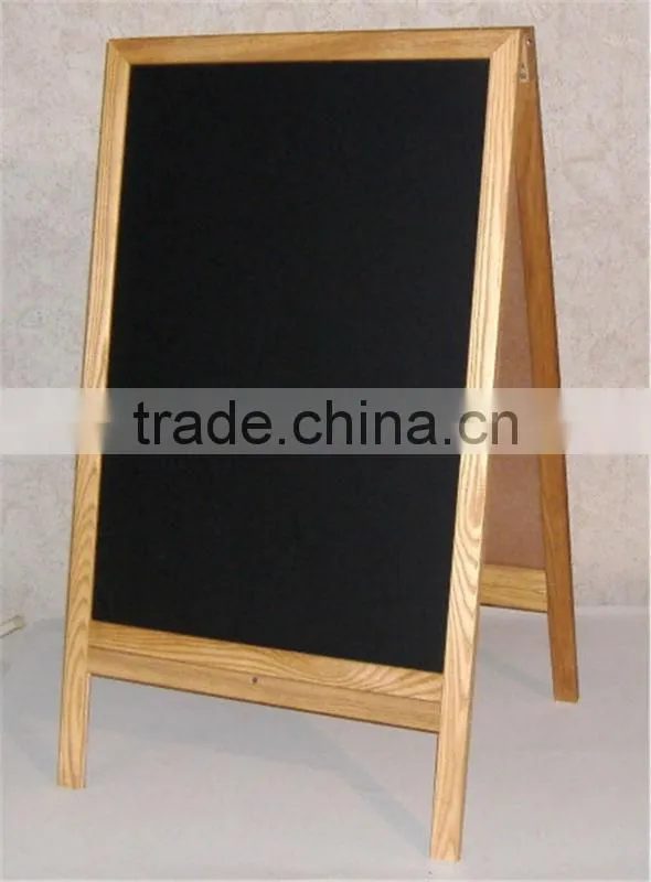 Home Decor Chalkboard With A-stand Outdoor A-Frame Display Promotional Board Display Board