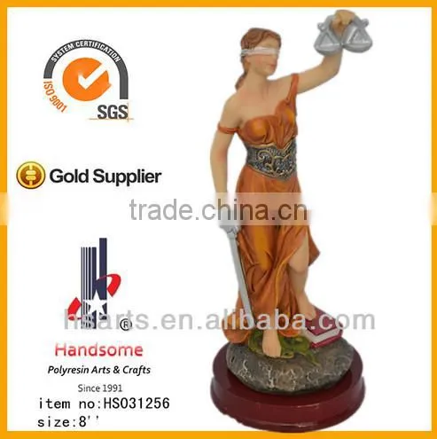 Bronze Blind Quanzhou resin Justice Statues
