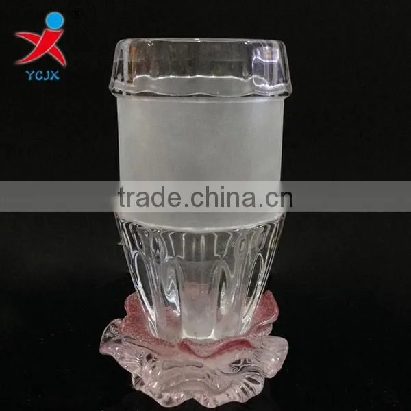 fashionable glass/high quality toughened glass products can be customized LED glass lamp shade