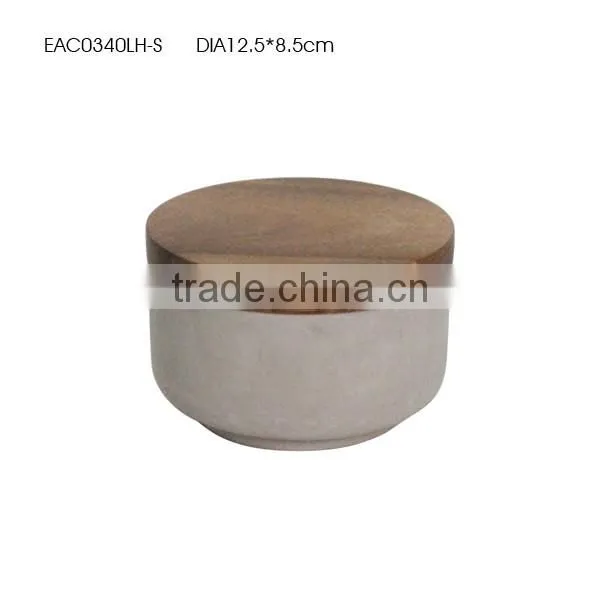 2016 wholesale kitchen accessories coffee canisters with cooper lid or tea box