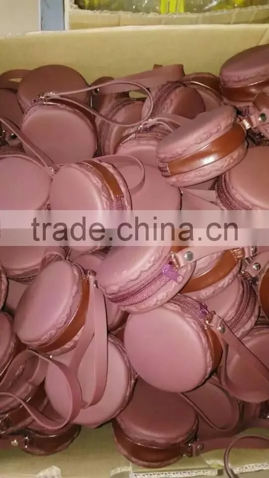 2015silicone Macaron wallet Hot-selling fashionable silicone money pouch and silicon wallet